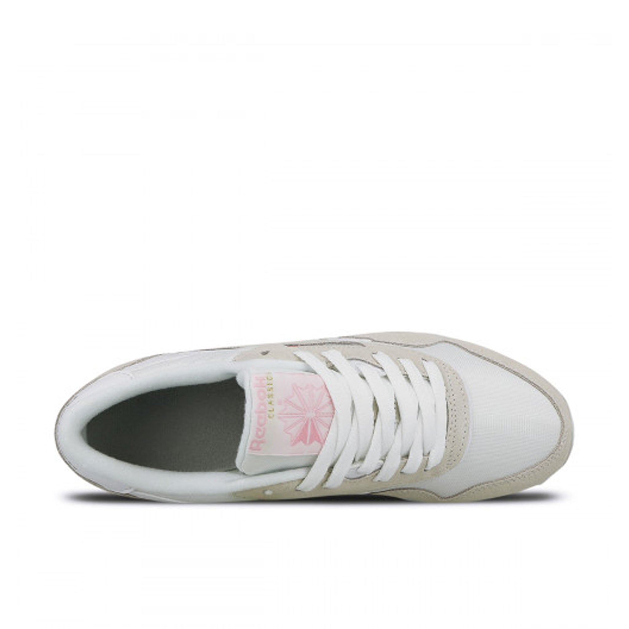 Reebok Classic Womens White Nylon Trainers