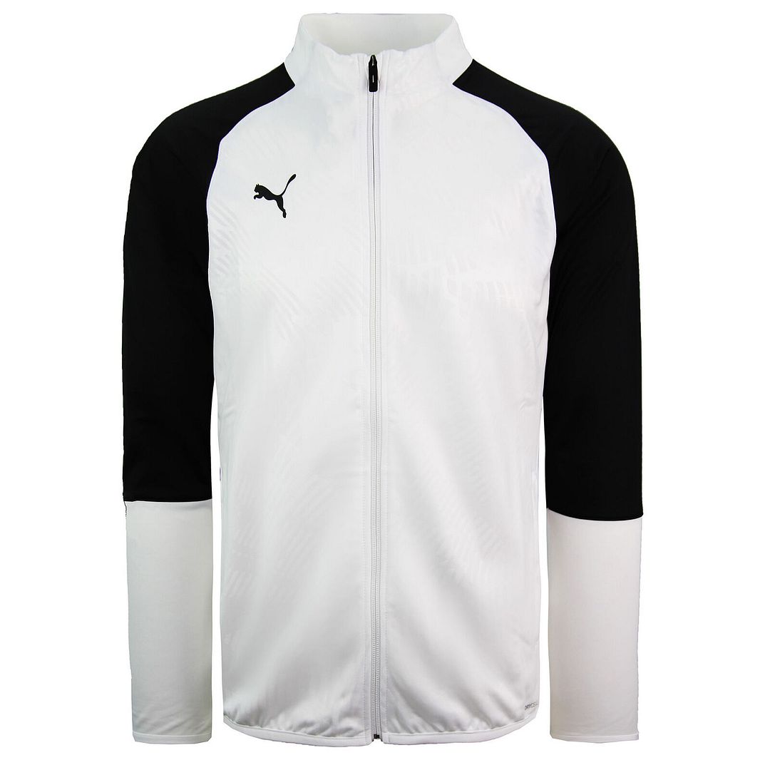 Puma DryCell Mens Black/White Football Jacket