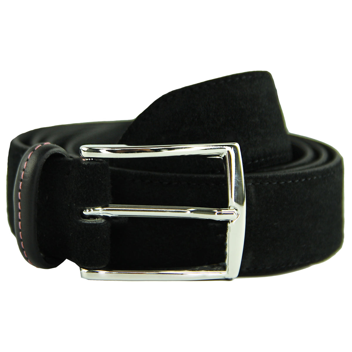 Eden Park Paris Suede Mens Black Belt