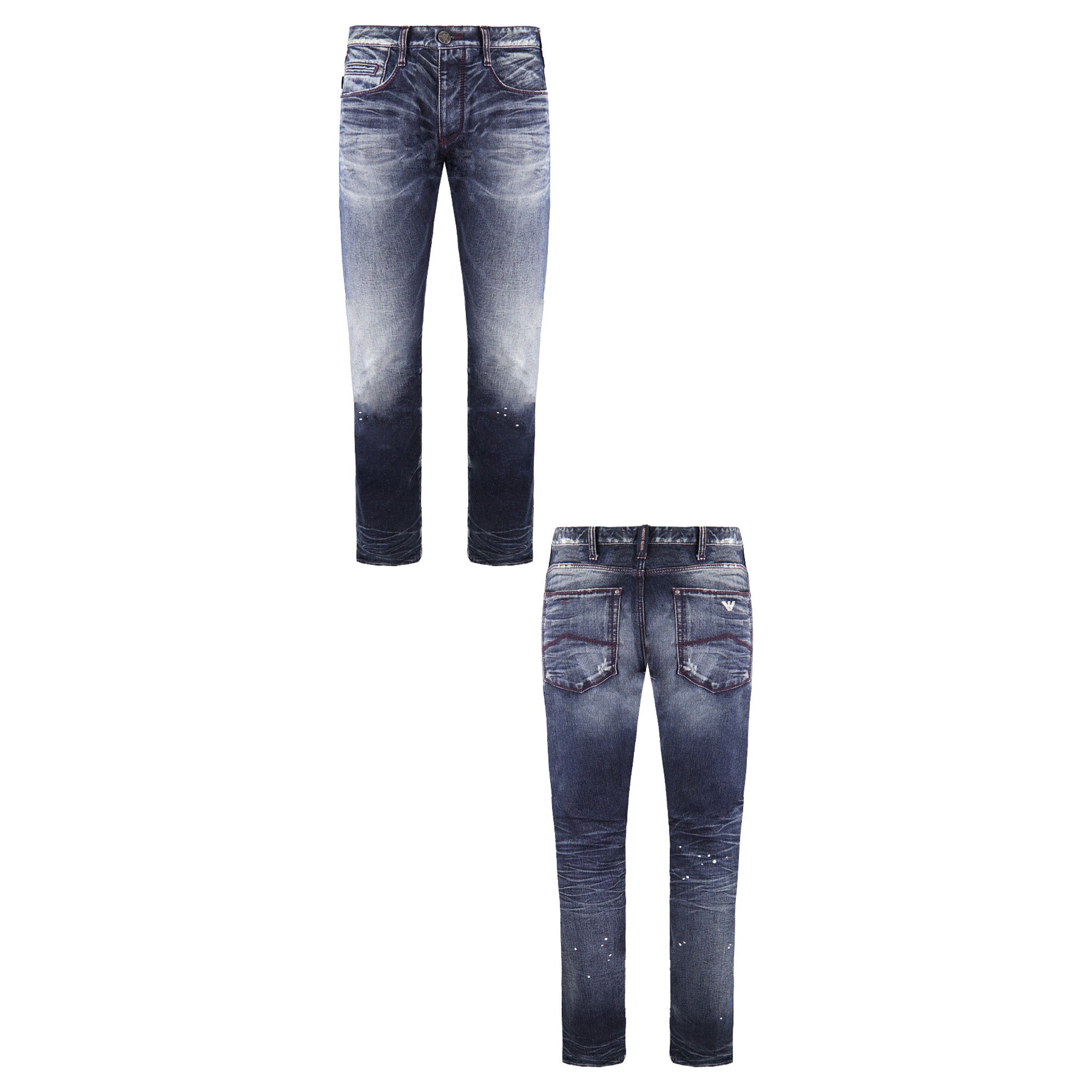 Armani Jeans J53 Regular Fit Mens Denim