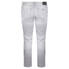 Emporio Armani J00 Slim Fit Mens Light Grey Jeans