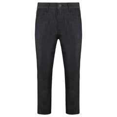Emporio Armani Mens Washed Black Jeans