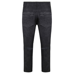 Emporio Armani Mens Washed Black Jeans