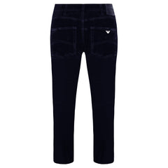 Emporio Armani Slim Fit Mens Velvet Trousers