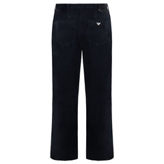 Emporio Armani Regular Fit Mens Black Trousers