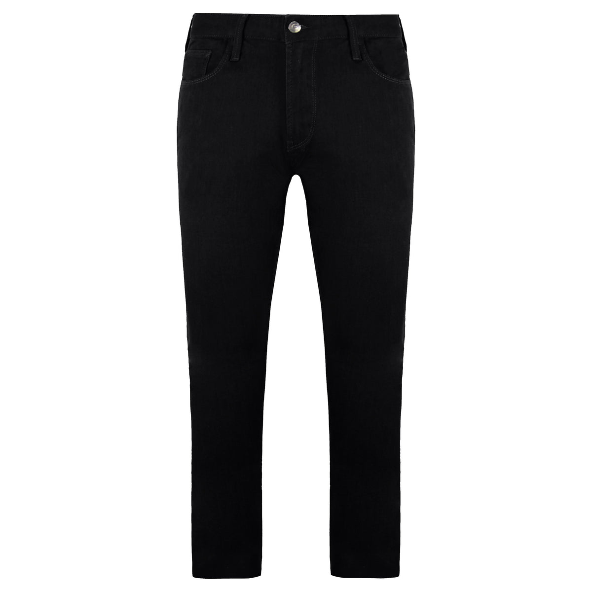 Emporio Armani J85 Regular Fit Mens Black Jeans