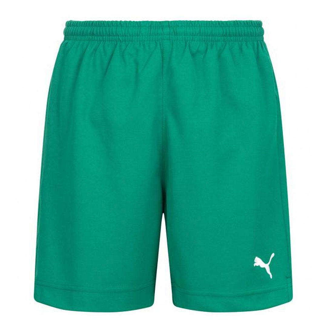 Puma Vencida Stretch Waist Green Kids Training Shorts