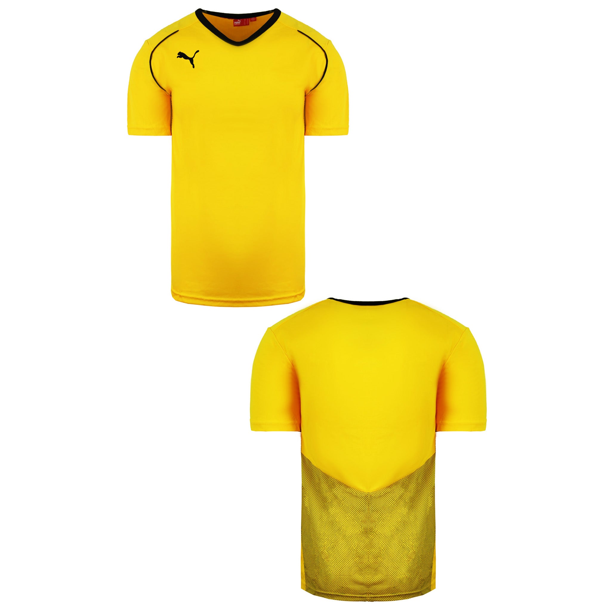 Puma V5.08 Yellow Mens Football Top