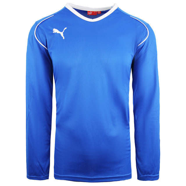 Puma V5.08 Long Sleeve Blue Mens Training Football Top 700472 02