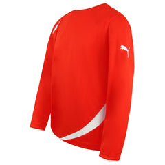 Puma United Crew Neck Red White Juniors Football Shirt