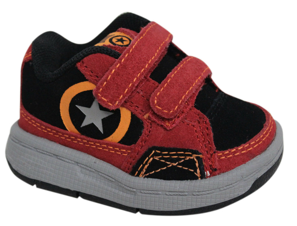 Converse Skate Star 2 OX Kids Black/Red Trainers