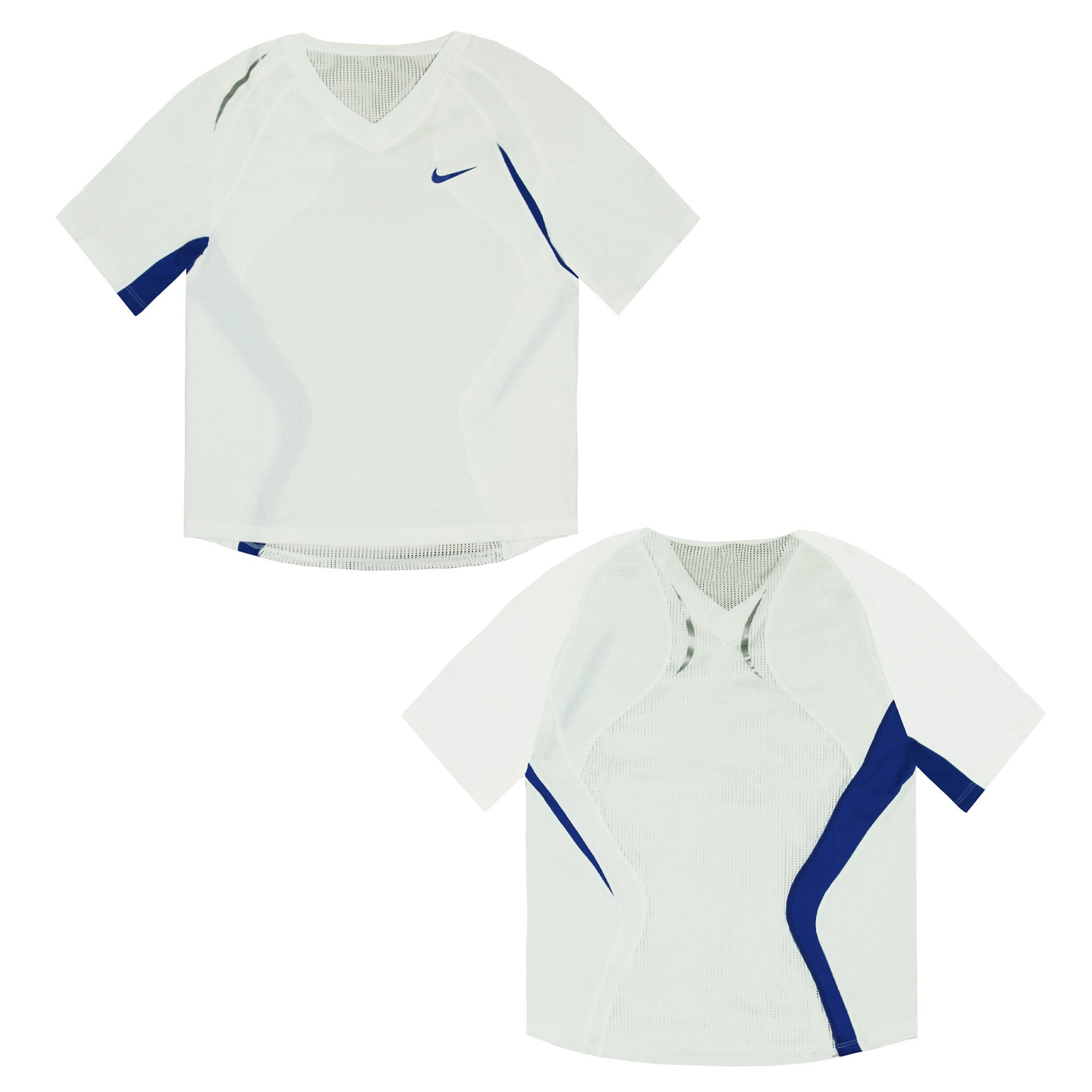 Nike Logo Womens White Running Top