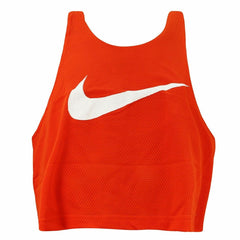 Nike Logo Mens Orange Sports Bib