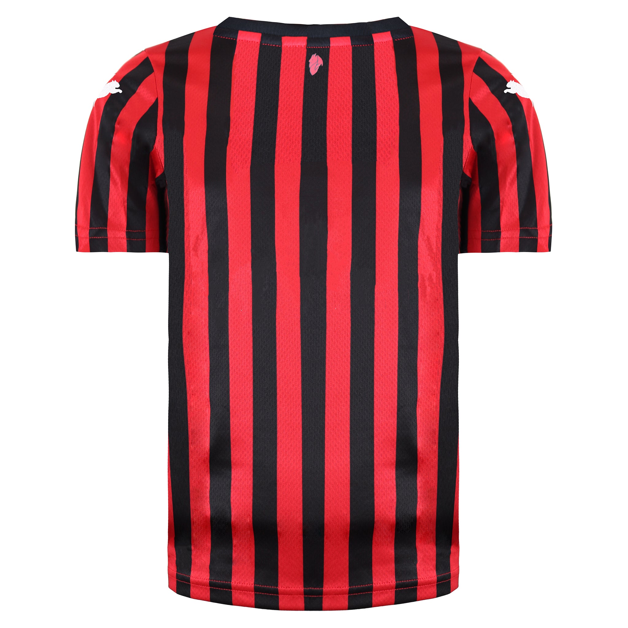 Puma AC Milan Home Kids Black/Red Football Shirt