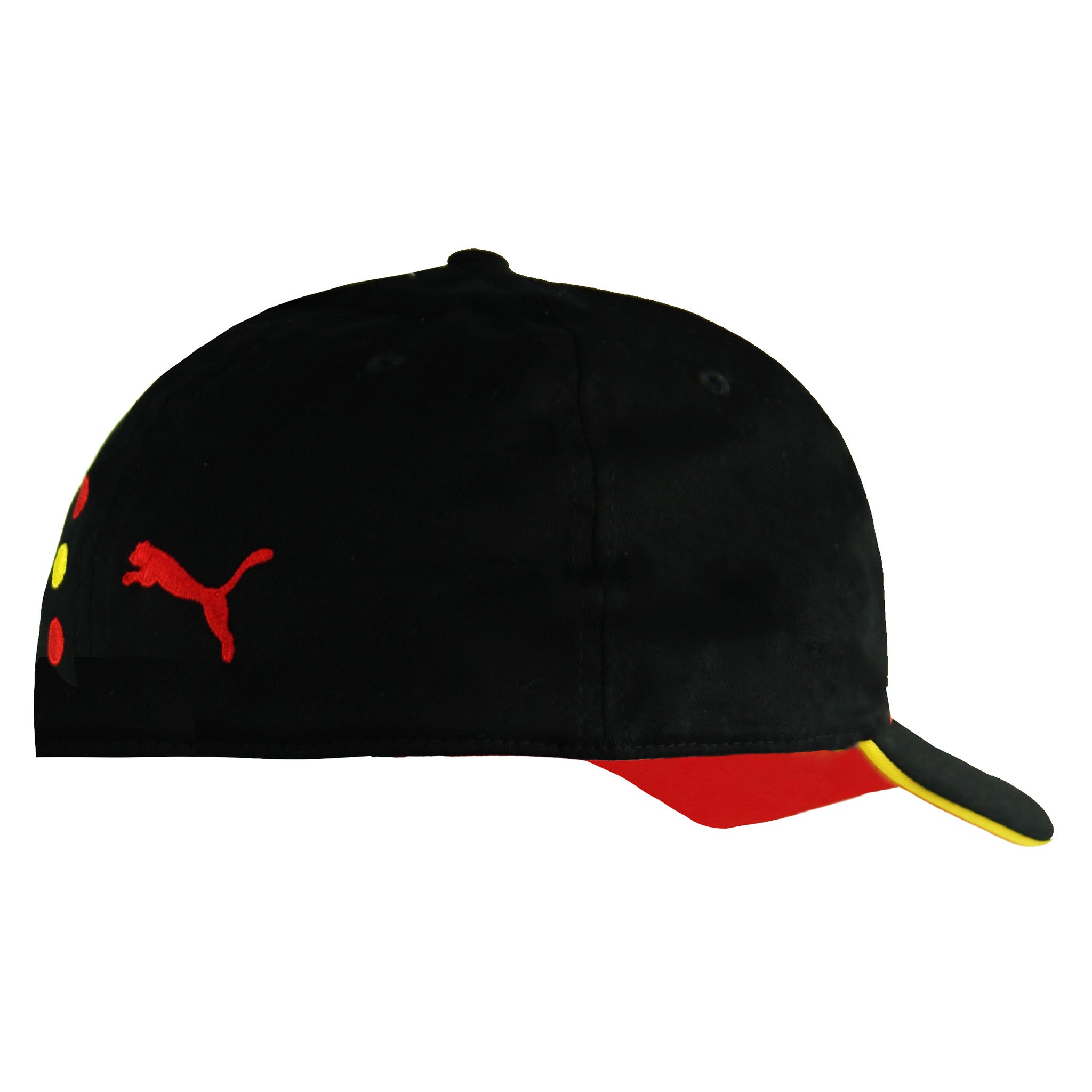 Puma Fernando Alonso Ferrari Adjustable Red Black Snapback Unisex Cap 760950 01