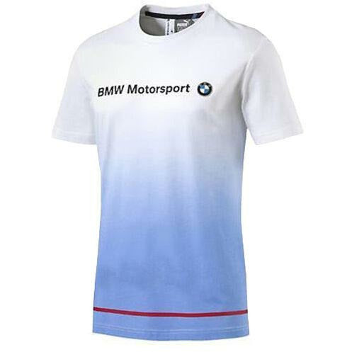 Puma BMW MSP Logo Motorsport Mens Short Sleeves Tee T-Shirt 761863 02 DD50