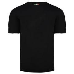 Puma Scuderia Ferrari Short Sleeve Crew Neck Black Mens Big Shield Tee 762139 02