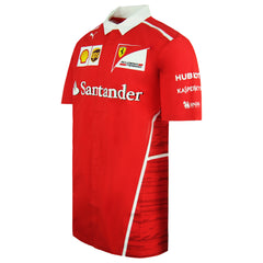 Puma Scuderia Ferrari Short Sleeve Red Mens Team Shirt