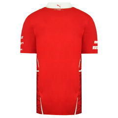 Puma Scuderia Ferrari Short Sleeve Red Mens Team Shirt