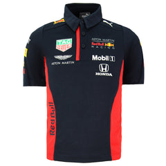 Puma x Aston Martin Red Bull Racing Kids Navy Polo Shirt