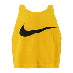 Nike Logo Yellow Sports Bib Vest