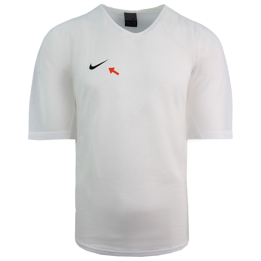 Nike Logo Mens White T-Shirt