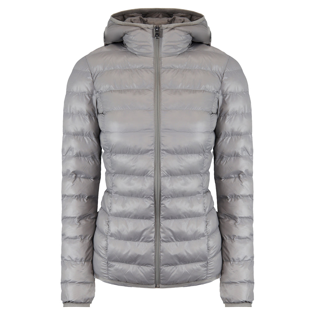Emporio Armani Womens Light Grey Jacket