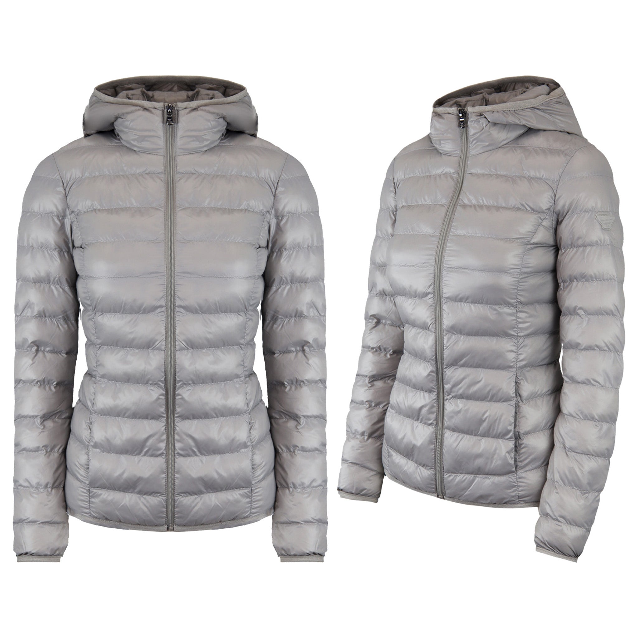 Emporio Armani Womens Light Grey Jacket