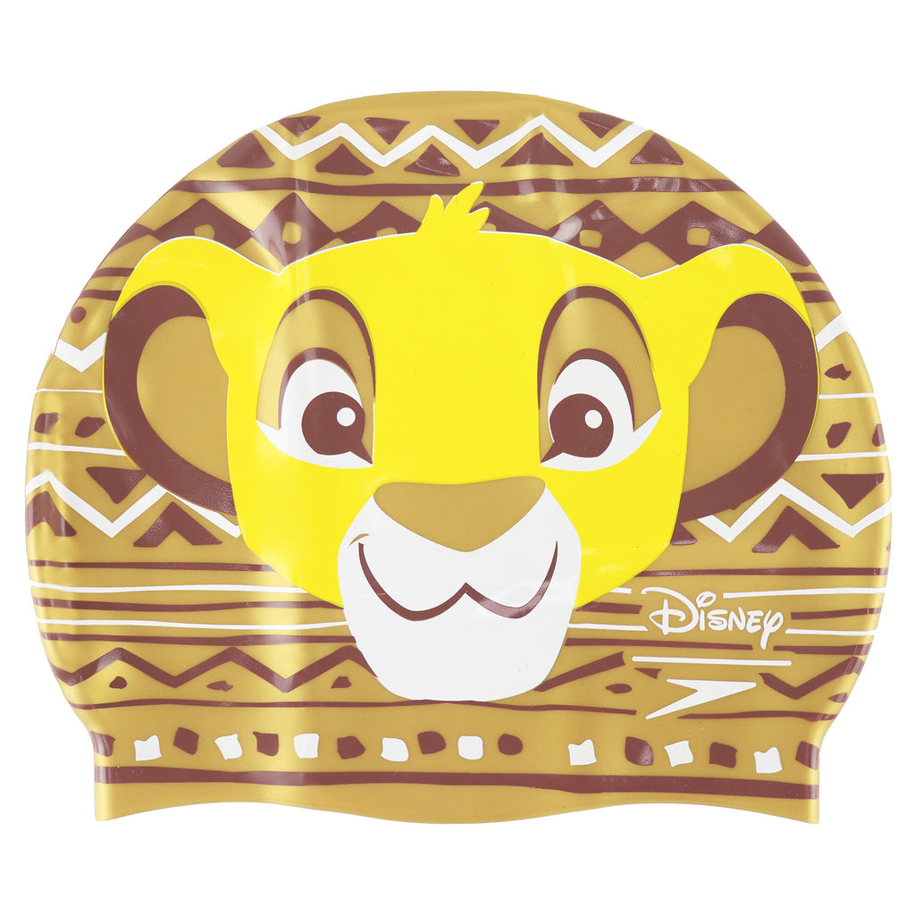 Speedo Disney Lion King Junior Printed Silicone Swim Cap