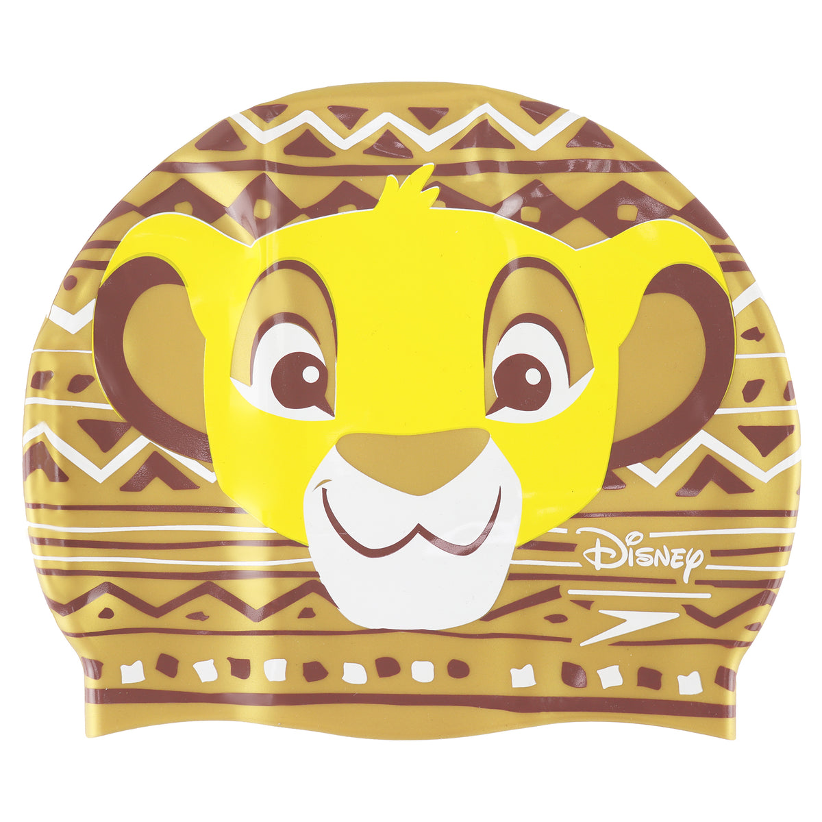 Speedo Disney Lion King Junior Printed Silicone Swim Cap