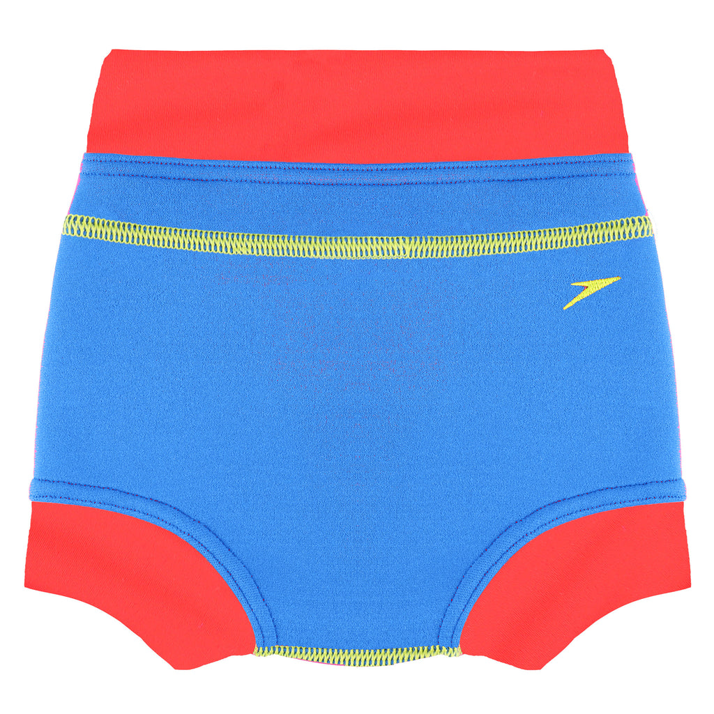 Speedo Blue Red Kids Swim Nappy Cover