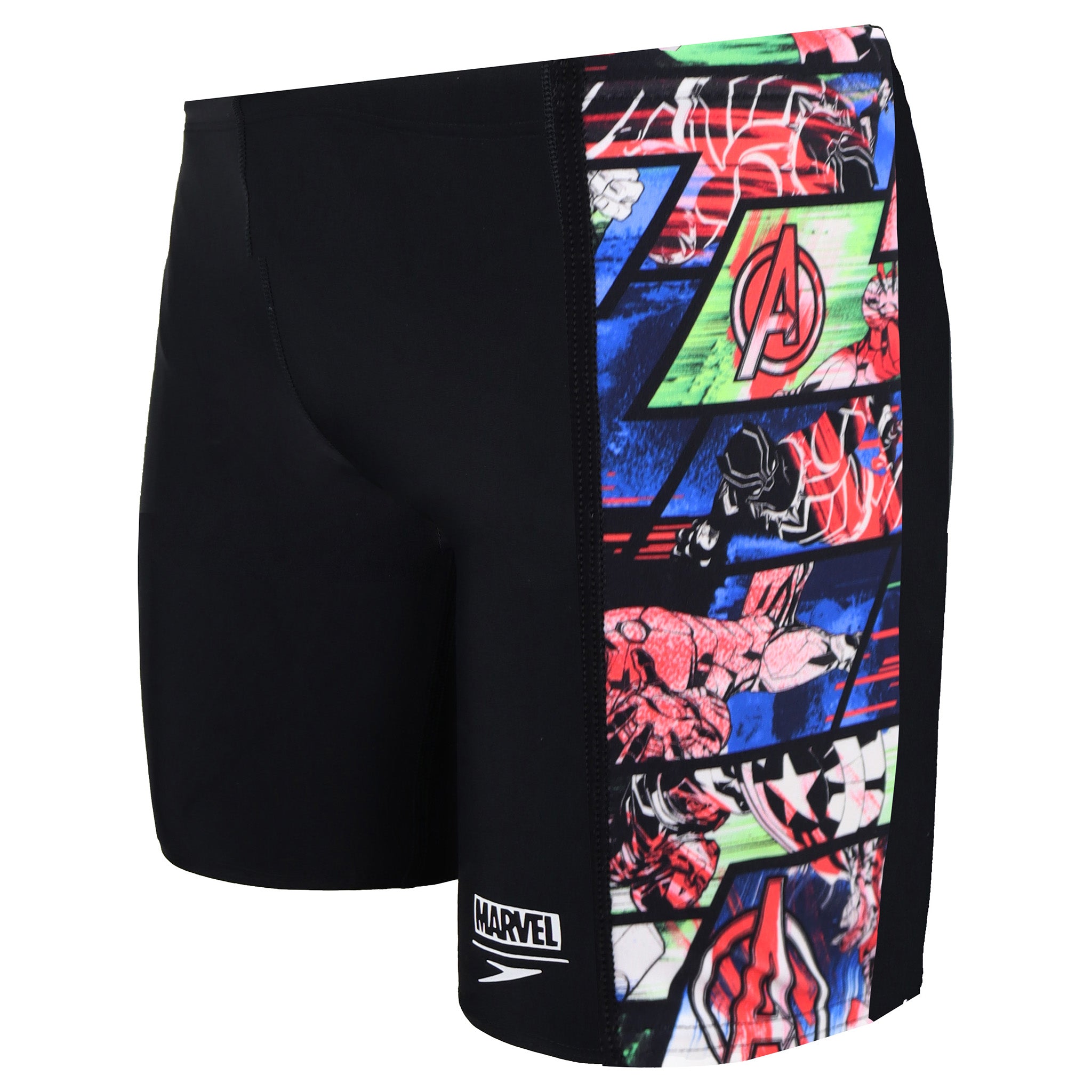 Speedo Marvel Avengers Kids Black Aquashorts