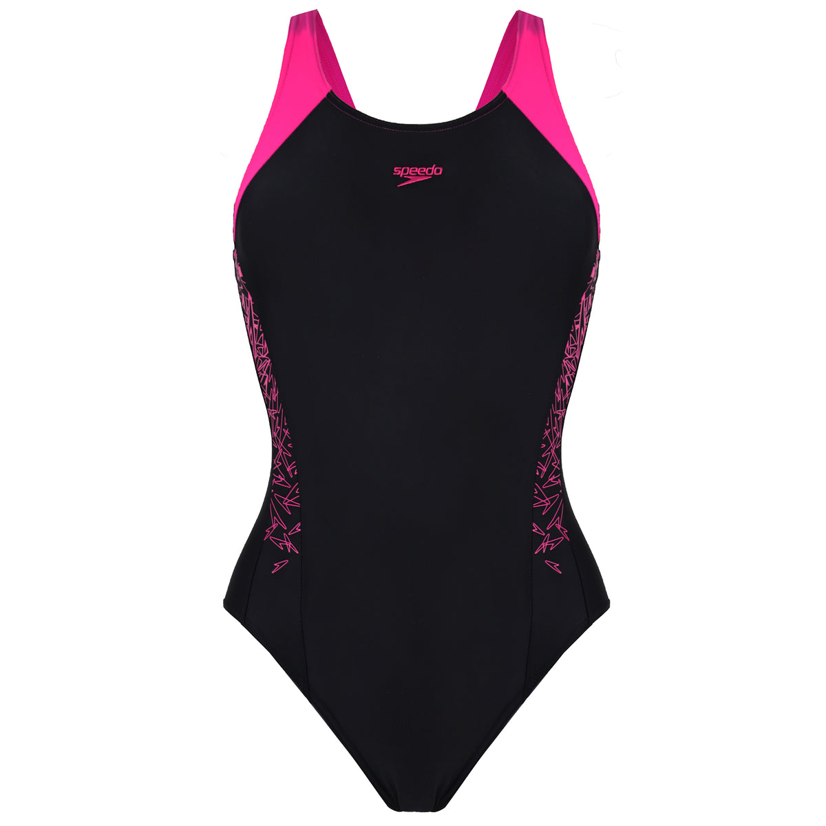 Speedo Boom Splice Kids Black Swimsuit