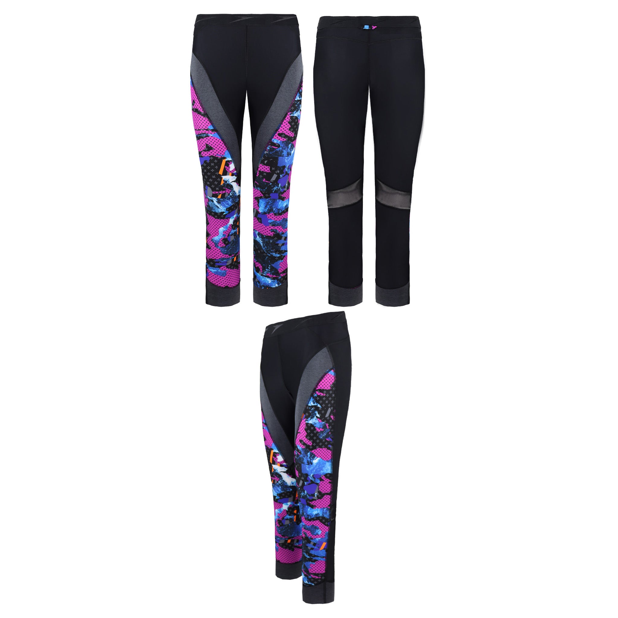 Speedo H20 Womens Black Active Stormza Inject Leggings