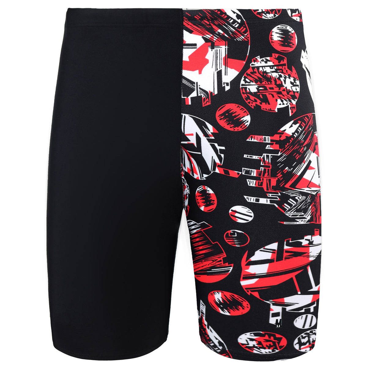 Speedo FlitchAmp All  One Leg Kids Black/Red Jammers