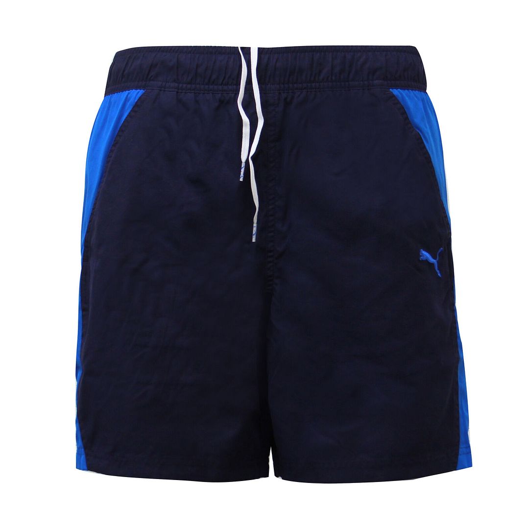 Puma Logo Mens Navy Swimming Shorts