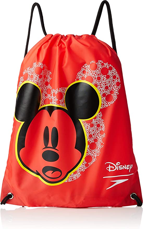 Speedo Disney Mickey Mouse 12L Red Junior Wet Kit Swimming Bag