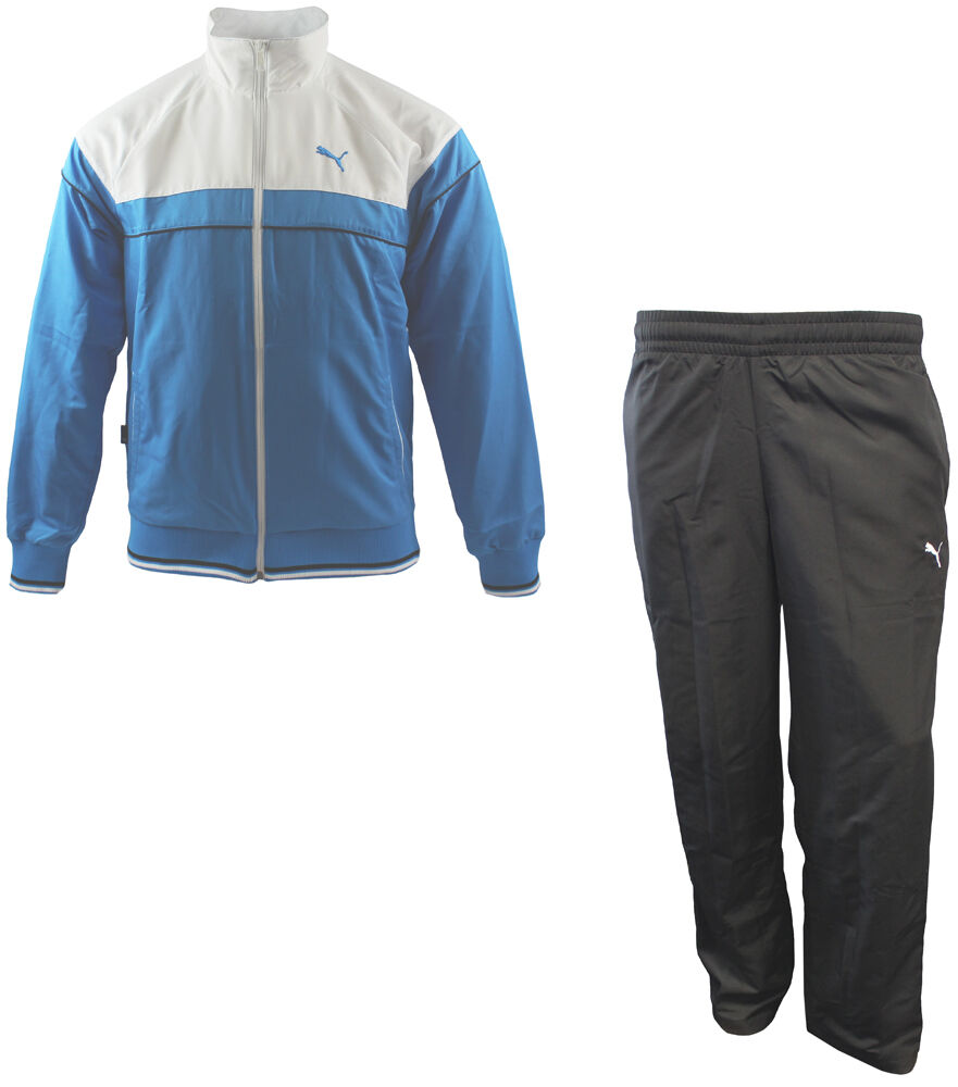 Woven Style Blue White Tracksuit