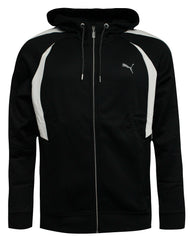 Puma Active Mens P48 Hooded Jacket Track Top Jumper Black 834085 01 P0