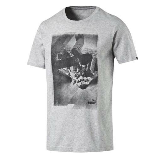 Puma Archive Mens Grey T-Shirt