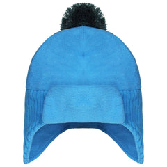 Puma Logo Kids Blue Hat Scarf Set