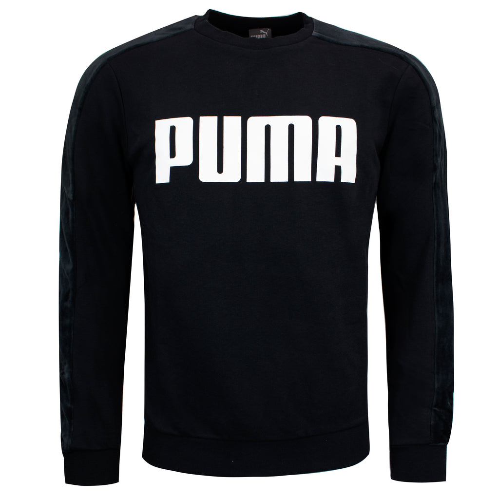 Logo Velvet Sweater