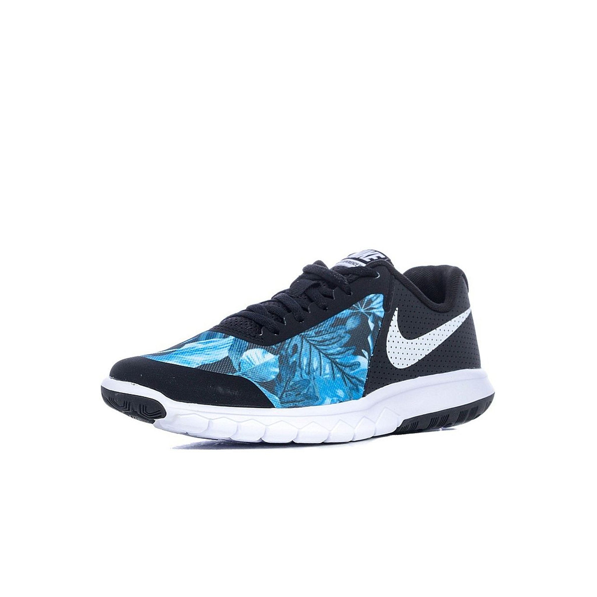 Nike Flex Experience 5 (GS) Kids Black/Blue Trainers