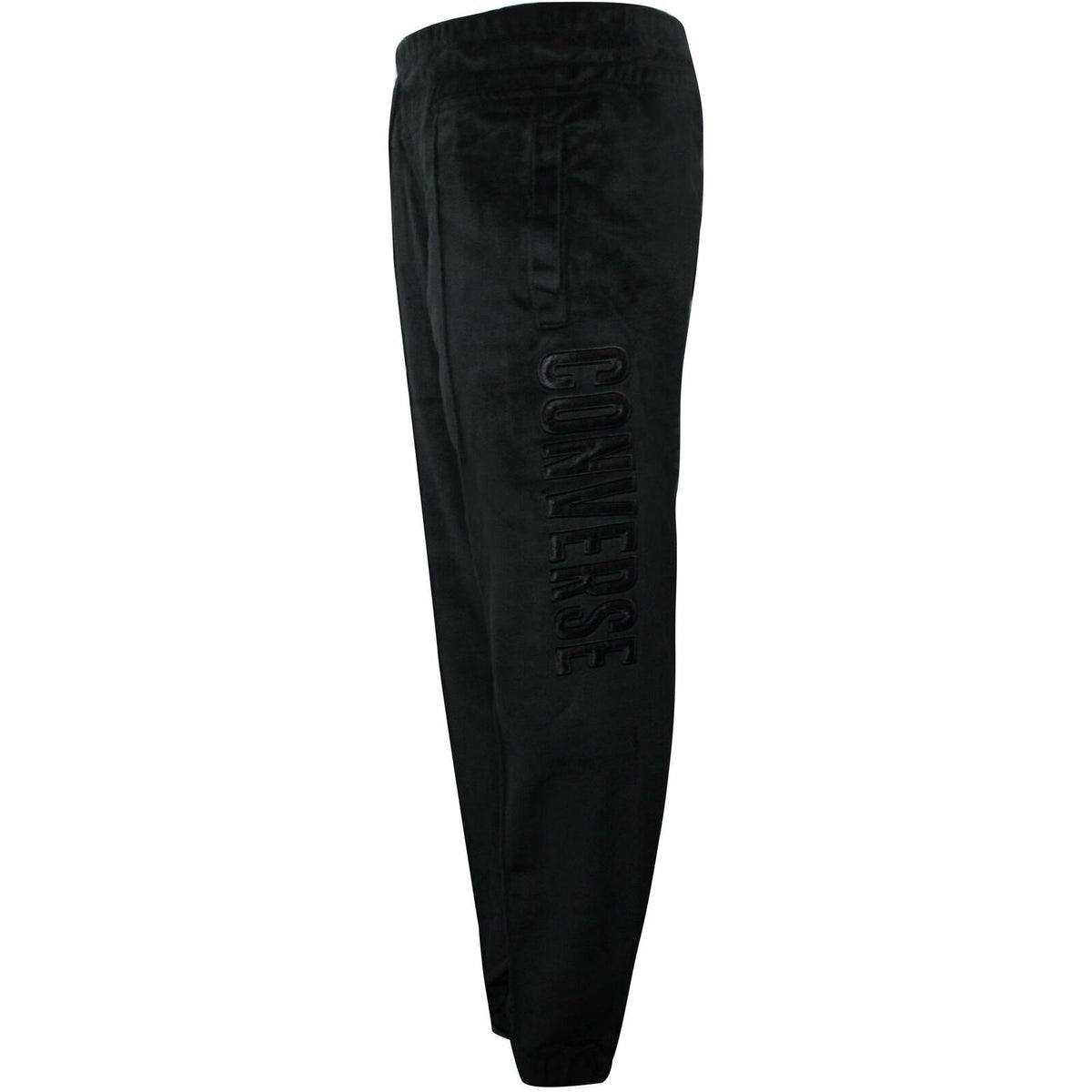 Converse Velour Kids Black Track Pants