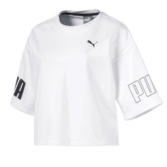 Puma Modern Sport  Womens White T-Shirt