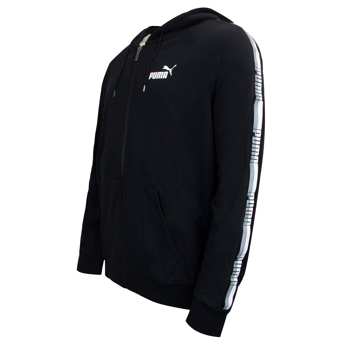 Puma Full Tape Mens Black Track Jacket