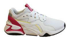 Puma Nova Coloured Womens White Running Shoes