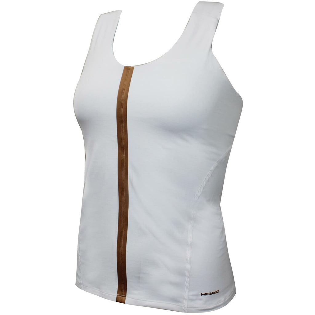 Head Tennis Womens White Tank Top