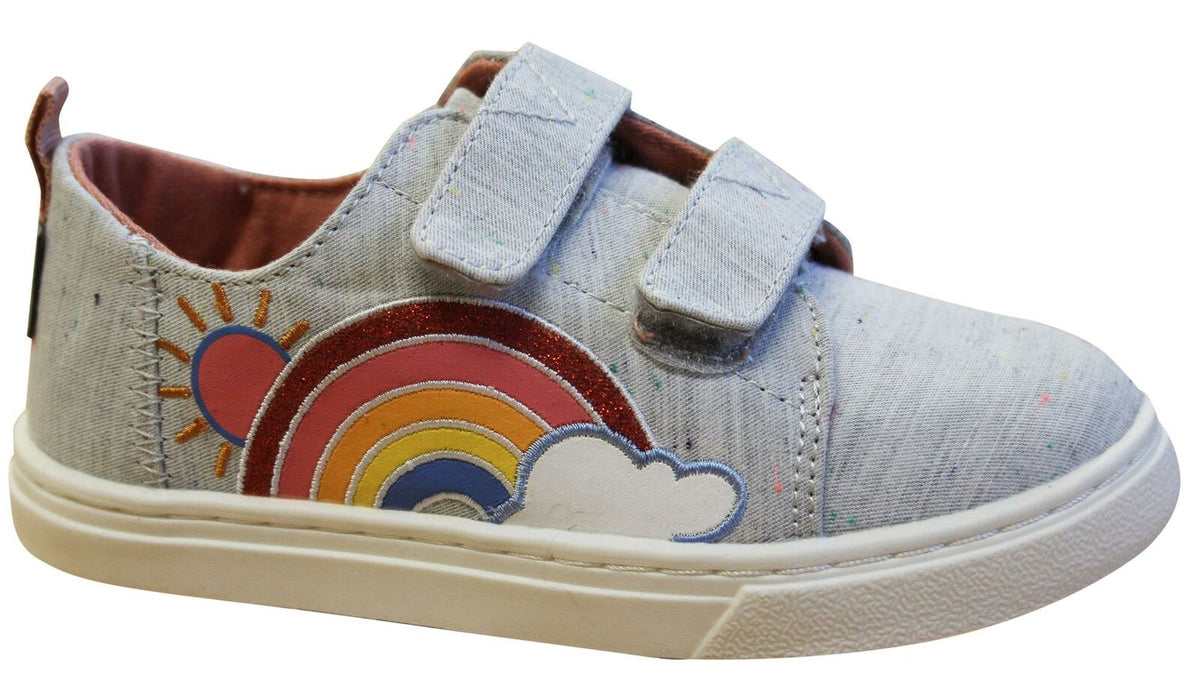 Toms Lenny Kids Grey Plimsolls