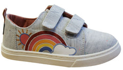 Toms Lenny Kids Grey Plimsolls